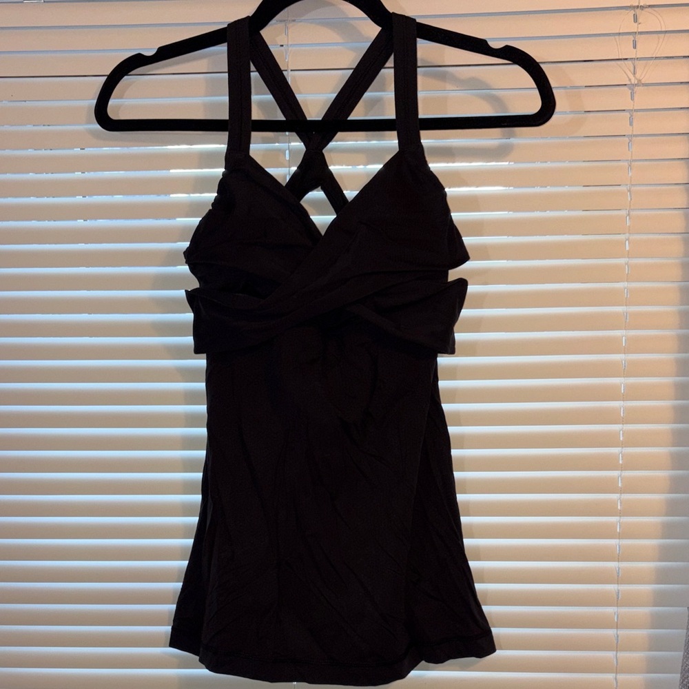 lululemon athletica Black Tank Top